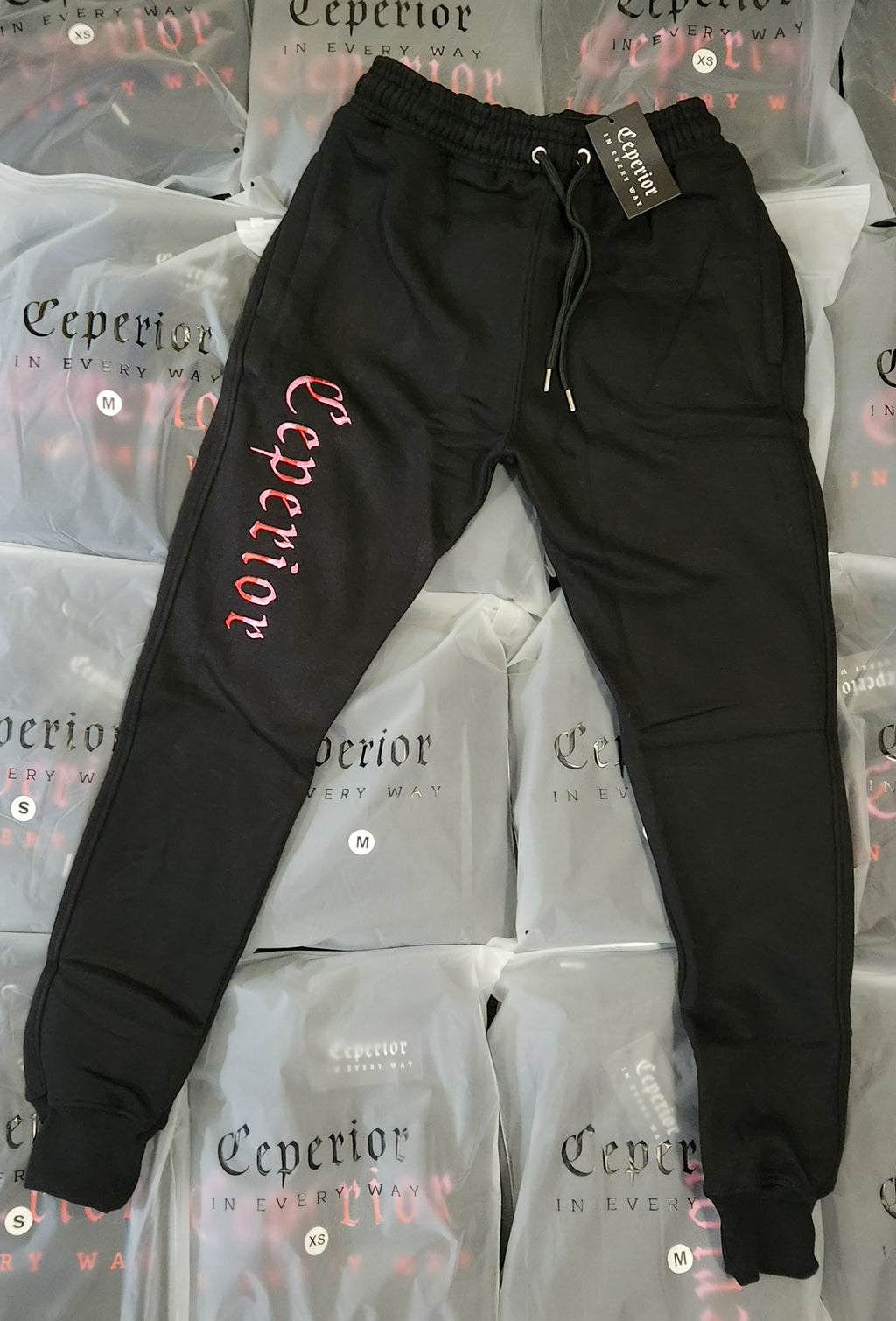 Pink and Red TRACKSUIT SET